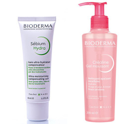 Bioderma Sebium Hydra 40ml + Sensibio Moussant 200ml cadou