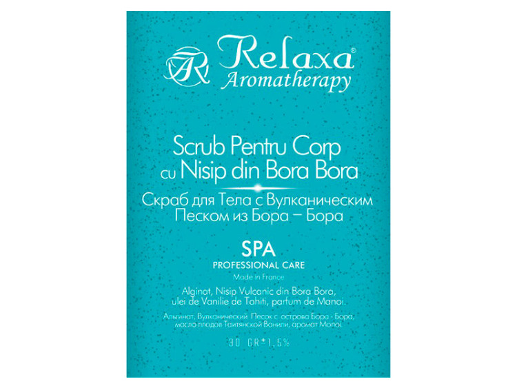 Relaxa Scrab pentru corp cu nisip din Bora-Bora 30g - poza produsului