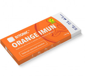 Bitonic Orange Imun caps.