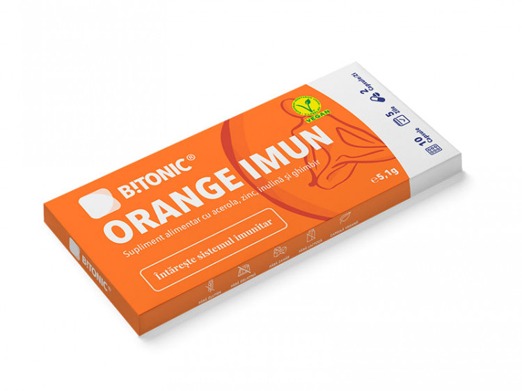 Bitonic Orange Imun caps. - poza produsului