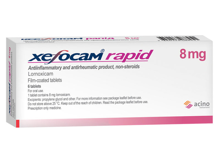 Xefocam Rapid 8mg comp. - poza produsului