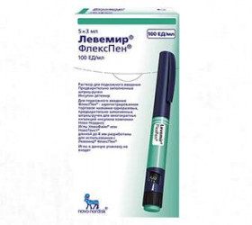 Levemir FlexPen 100UI/ml sol. inj. stilou inject. preump. 3ml