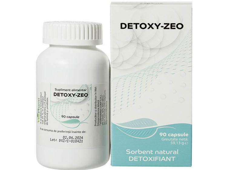 Detoxy-zeo caps. - poza produsului