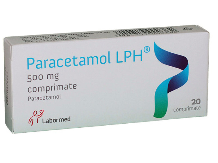 Paracetamol LPH 500mg comp. - poza produsului