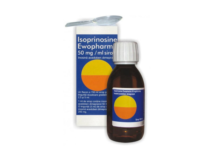 Isoprinosin 50mg/ml sirop 150ml - poza produsului