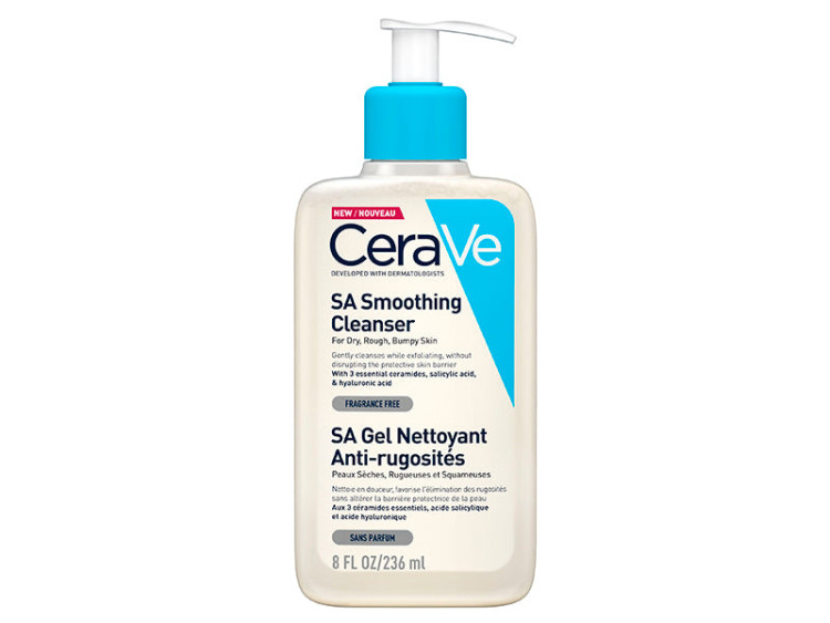 CeraVe SA Gel de curatare pt.piele uscata aspra cu rugozitati 236ml - poza produsului