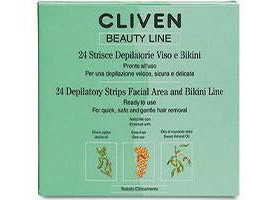 Cliven Beauty Line Benzi depilatorii fata