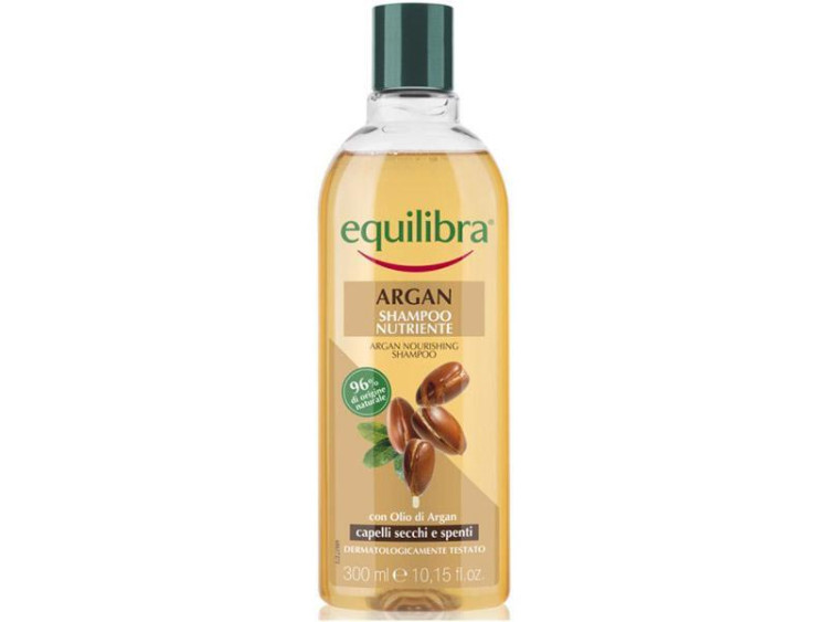 Equilibra Argan Natural Sampon pu par lipsit de stralucire 300ml - poza produsului