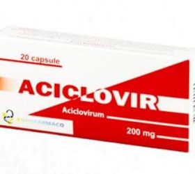 Aciclovir 200mg caps. (Euvirox)