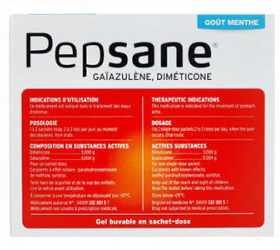 Pepsane gel oral 3g+0,0004g 10g