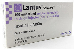 Lantus SoloStar 100U/ml sol.inj. stilou inject.preump. 3ml - poza produsului