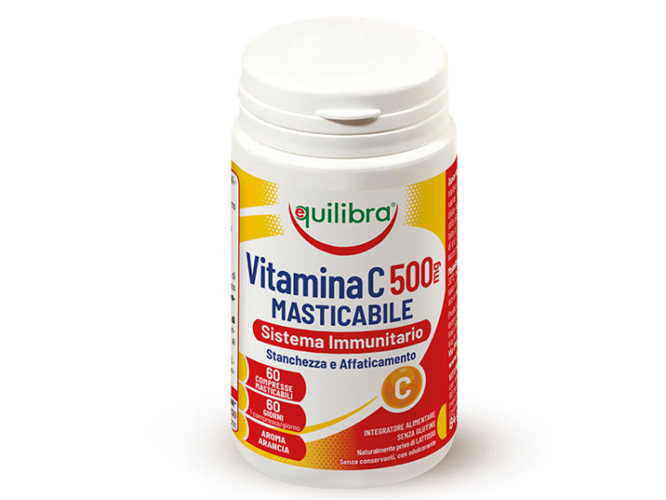 Equilibra Vitamina C 500mg comp masticabile - poza produsului