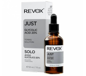 REVOX Just Glycolic Acid 20% Solutie tonifianta 30ml