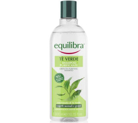 Equilibra Ceai verde Natural Sampon pu par cu tendinta de ingrasare 300ml
