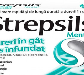 Strepsils Mentol pastile