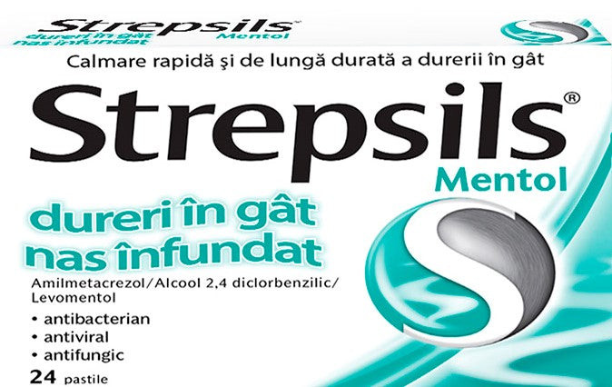 Strepsils Mentol pastile - poza produsului