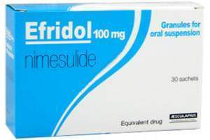 Efridol 100mg gran. susp.orala - poza produsului