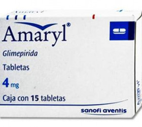 Amaryl 4mg comp.