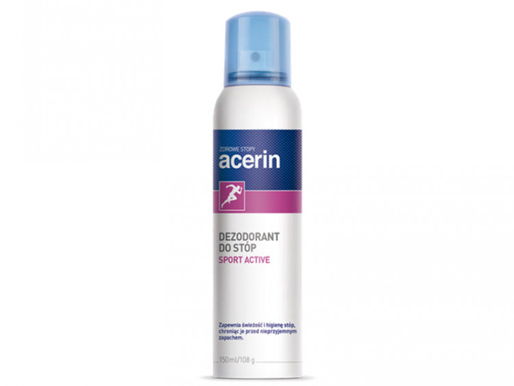 Acerin Sport Active Deodorant spray pu picioare 150ml - poza produsului