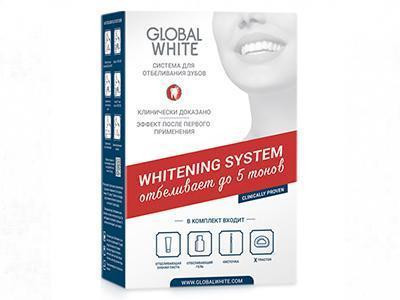 Global White sistem pu inalbirea dintilor 6% 15ml - poza produsului
