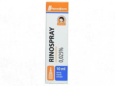 Rinospray 0.025% spray nazal 10ml - poza produsului