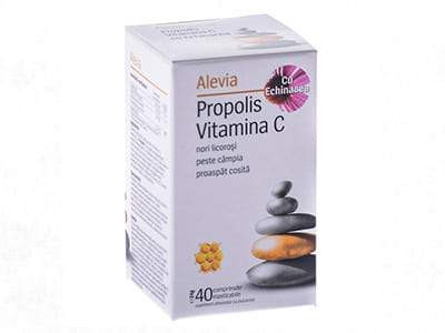 Alevia Propolis Vit.C, Echinacee comp.mast. - poza produsului