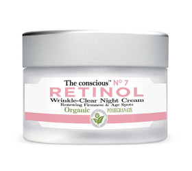 The conscious Crema de noapte cu Retinol si Rodie organica 50ml