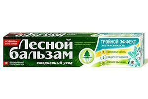 Lesnoi Balsam Pasta d. Efect triplu menta,coacaza 75ml - poza produsului