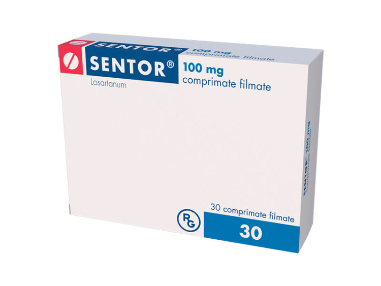 Sentor 100mg comp.film. - poza produsului
