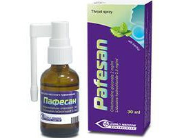 Pafesan 2mg/0,5mg/ml spray bucofar.,sol. Menta 30ml