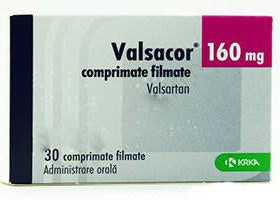 Valsacor 160mg comp.film.