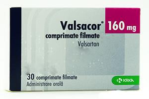 Valsacor 160mg comp.film. - poza produsului