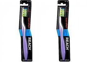 Reach Periuta d.Dual Effect Hard (Firm) x 2 (-50% la al doilea produs)