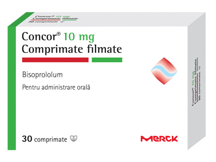 Concor 10mg comp.film. - poza produsului