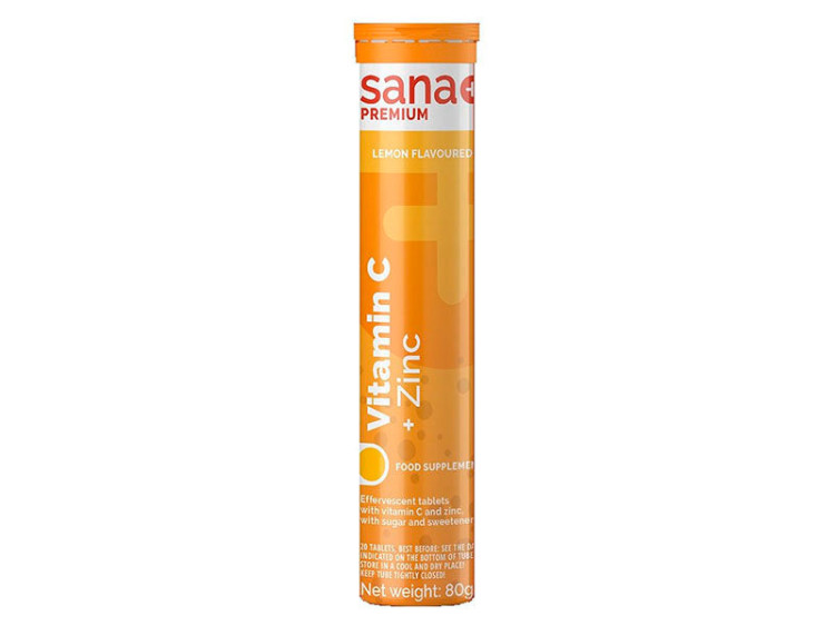 Vitamina C 300mg +Zinc 10mg comp.eferv. - poza produsului