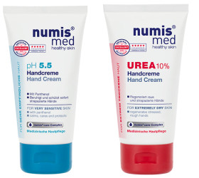 Numismed Set Crema protectoare maini pH 5,5 75ml + Balsam maini cu uree 10% cadou