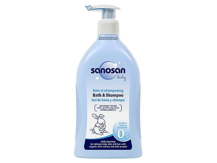 Sanosan Baby Bath & Shampoo 500 ml - poza produsului