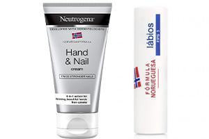 Neutrogena Set Crema p/u miini si unghii 75ml+Balsam ruj 4.8g New - poza produsului