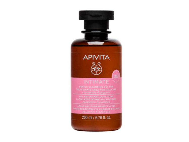 Apivita Intimate Daily Gel de curatare delicat camomile & propolis 200ml - poza produsului