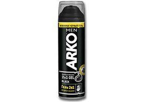 Arko Gel de ras Black 200ml