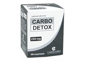 Carbune activat 250mg comp.(Carbodetox)