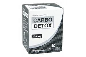 Carbune activat 250mg comp.(Carbodetox) - poza produsului