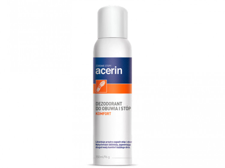 Acerin Comfort Deodorant spray pu picioare si incaltaminte 150ml - poza produsului