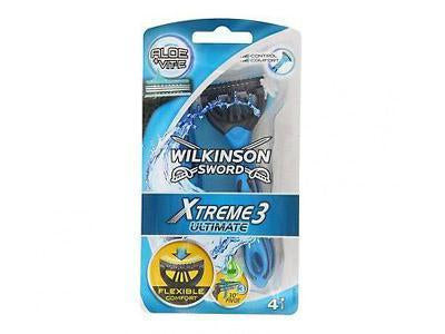 Wilkinson Sword Xtreme3 Ultimate Plus, Pachet 4 aparate de ras de unica folosin?a cu 3 lame - poza produsului