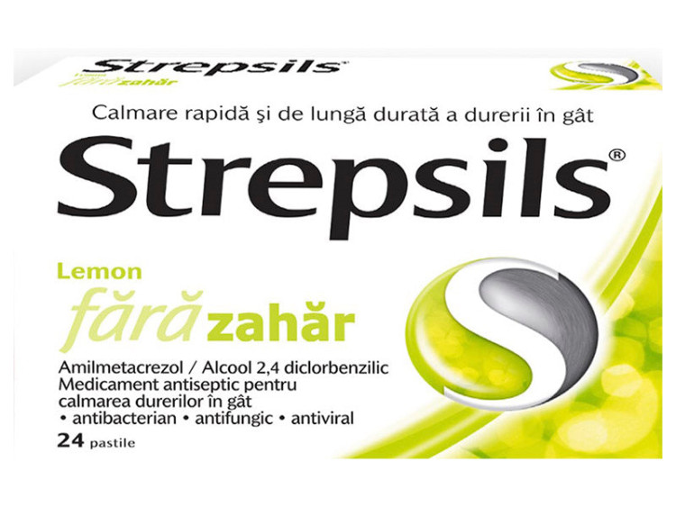 Strepsils Lamaie pastile f/zahar - poza produsului