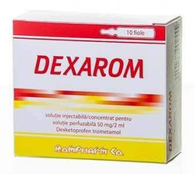 Dexarom sol.inj./conc./sol.perf.50mg/2ml