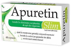 Apuretin Slim caps. - poza produsului