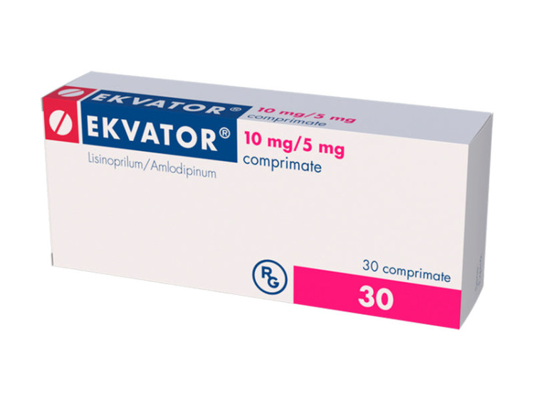 Ekvator 10mg+5mg comp. - poza produsului