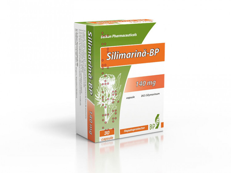 Silimarina 140mg caps. - poza produsului