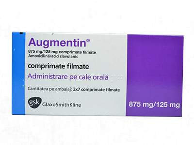 Augmentin 1g comp.film. - poza produsului